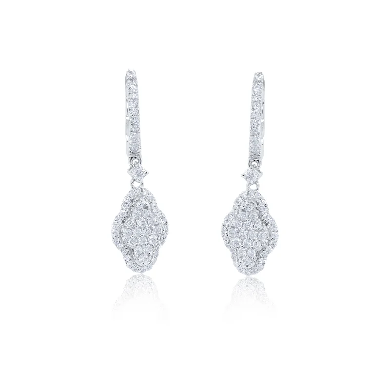 Diana M. Diamond Earrings