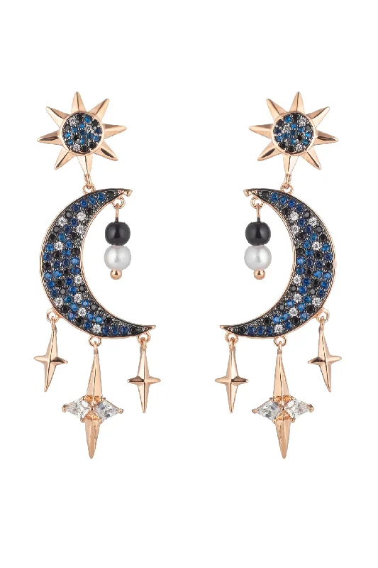 Qamar CZ Earrings