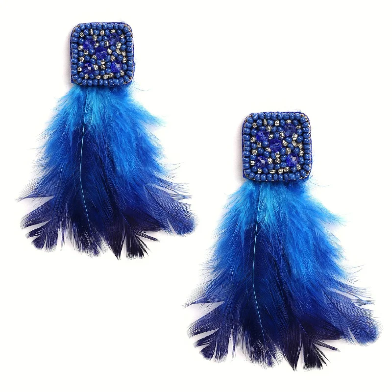 Tassle Beaded Earrings