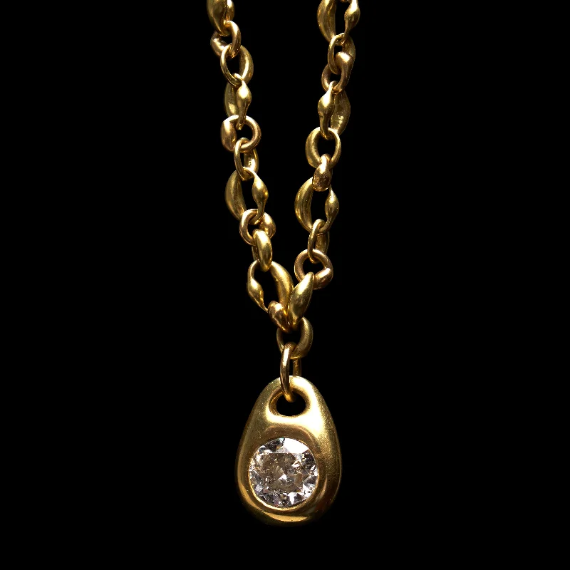 Luxury Jewelry Now At Special Promotional Rates Diamond Locket Charm Pendant on  Handmade Chain Necklace