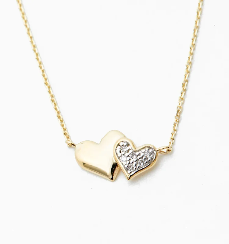 Don't Miss Our Biggest Jewelry Sale Of The Season Double Heart Necklace