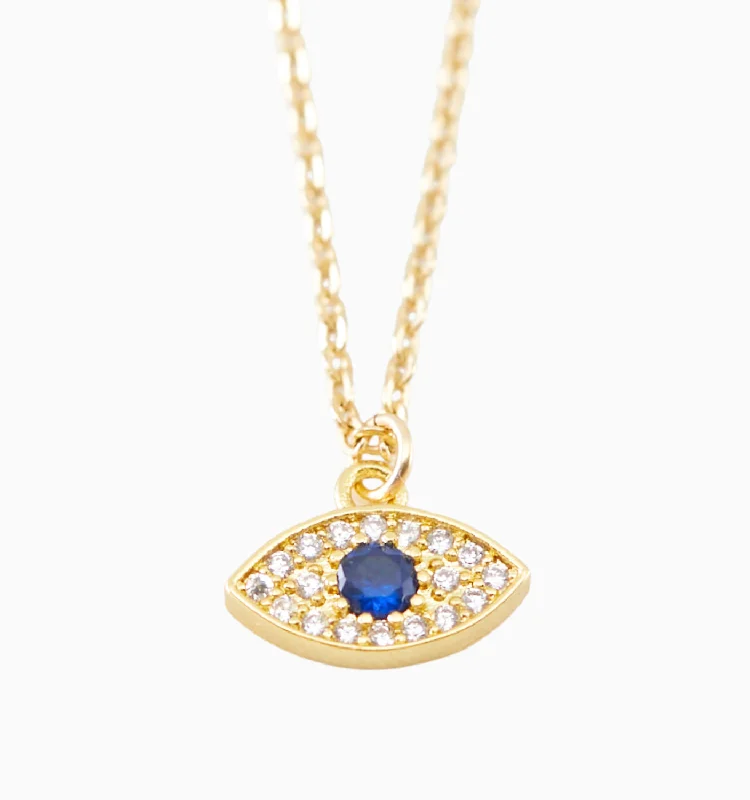 Luxury Jewelry Without The Luxury Price Tag Gold Evil Eye Necklace