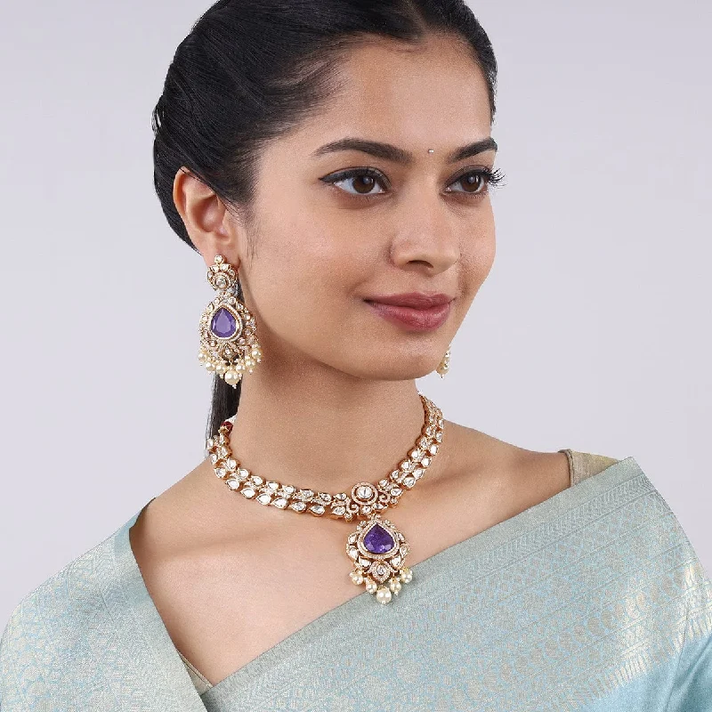 Exclusive Jewelry Sale – Grab Timeless Pieces Now Kundan Necklace 156626