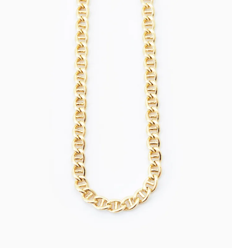 Unmissable Discounts On Timeless Jewelry Pieces Large Marina Chain In 14K Solid Gold