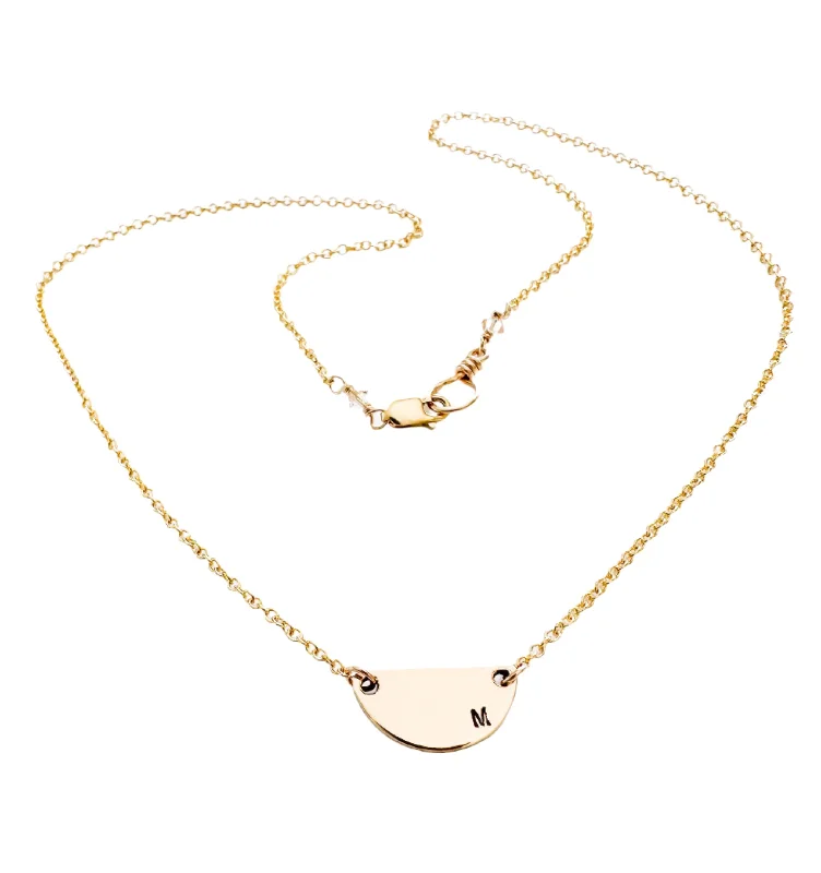 Unmissable Jewelry Discounts – Elevate Your Look For Less *NEW Half moon necklace GOLD