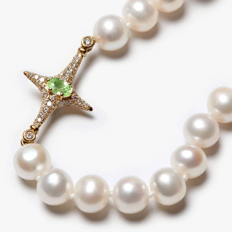 Accessorize For Less – Luxury Jewelry At Affordable Prices Selene Peridot Pearl Necklace