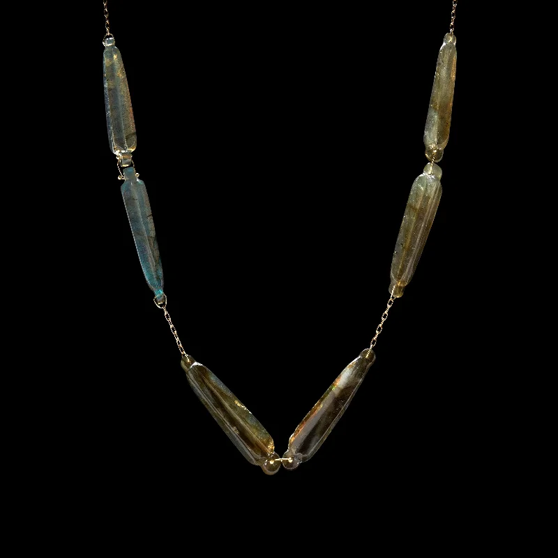 The Jewelry Sale You've Been Waiting For Is Here Small Ancient Roman Link Stone Necklace