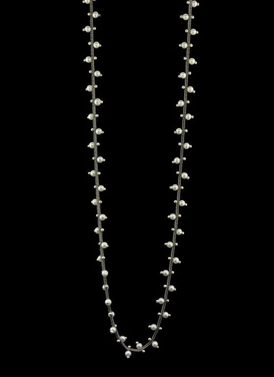 Unmissable Jewelry Clearance – Final Reductions Double Studded Woven Chain Necklace