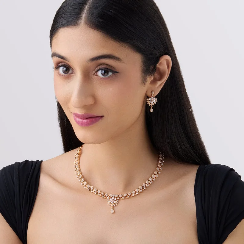 Don't Miss These Dazzling Jewelry Discounts Zircon Necklace 160435