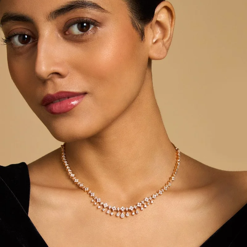 Limited-Stock Jewelry Sale – Once It's Gone, It's Gone Zircon Necklace 173574