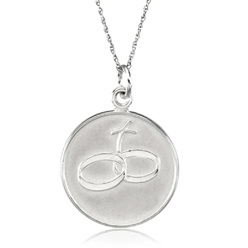 Stunning Statement Jewelry, Unbeatable Discounts Loss of Spouse Memorial Necklace in Sterling Silver