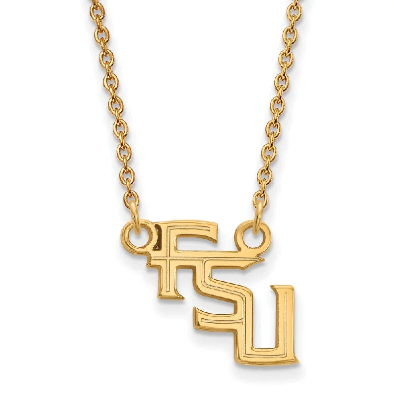 Shop Signature Jewelry Styles At Exclusive Prices 14k Gold Plated Silver Florida State Small Pendant Necklace