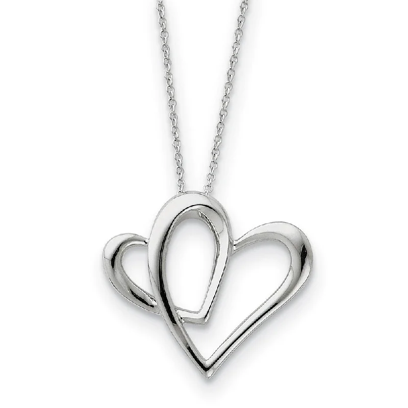 Seasonal Jewelry Clearance – Best Styles At The Lowest Prices Rhodium Plated Sterling Silver Mom, Always A Part of My Heart Necklace