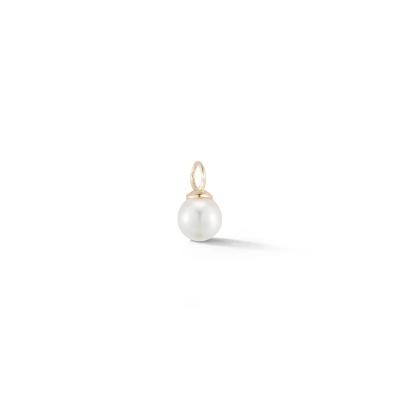 Grab Stylish Jewelry Before The Sale Ends 6mm Pearl Charm