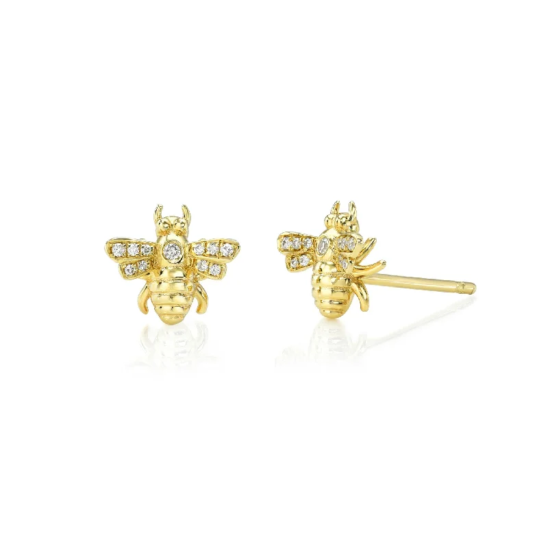 Exclusive Jewelry Sale – Grab Timeless Pieces Now Baby Bee Diamond Studs