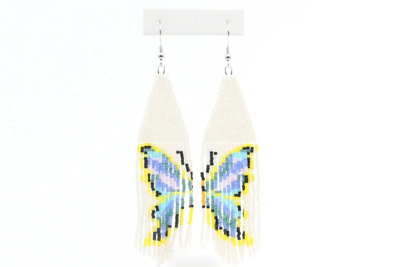 Affordable Glamour – Premium Jewelry For Less Butterfly Beaded Earrings