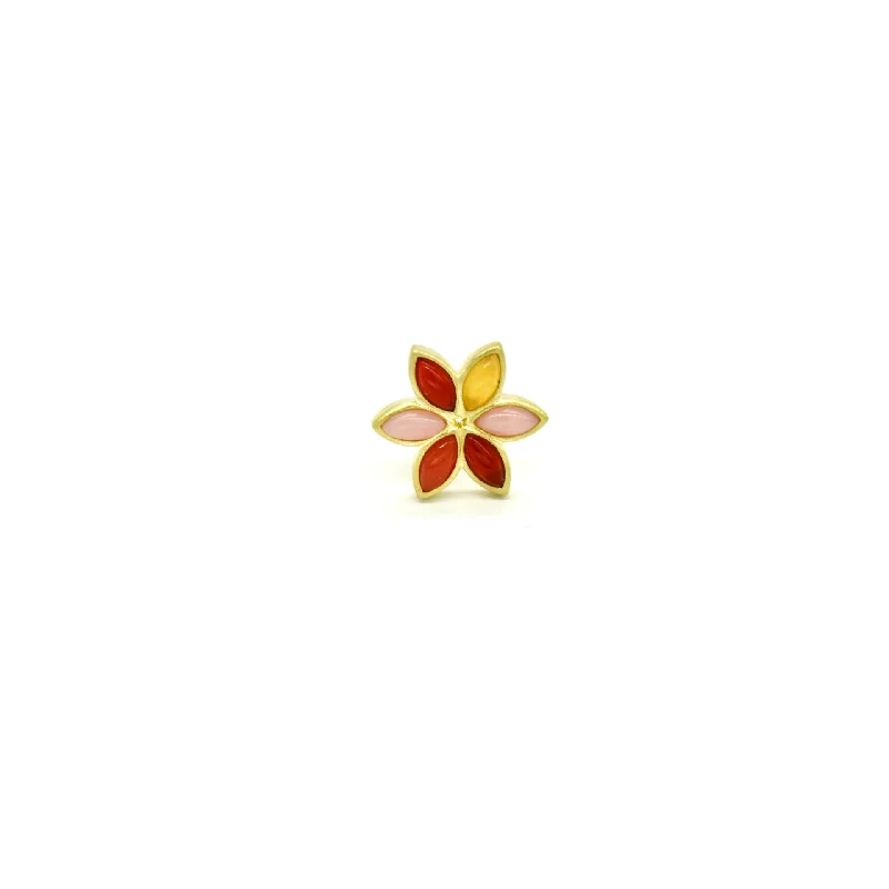 Chic, Trendy, And Affordable Jewelry Sale Desert Sunrise Petal Stud