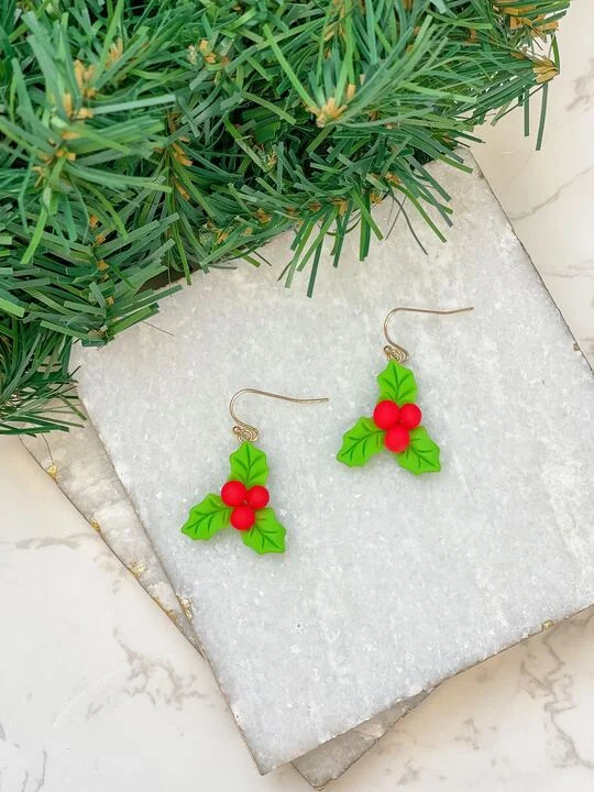 Special Deals On Handcrafted And Designer Jewelry Holly Clay Dangle Earrings