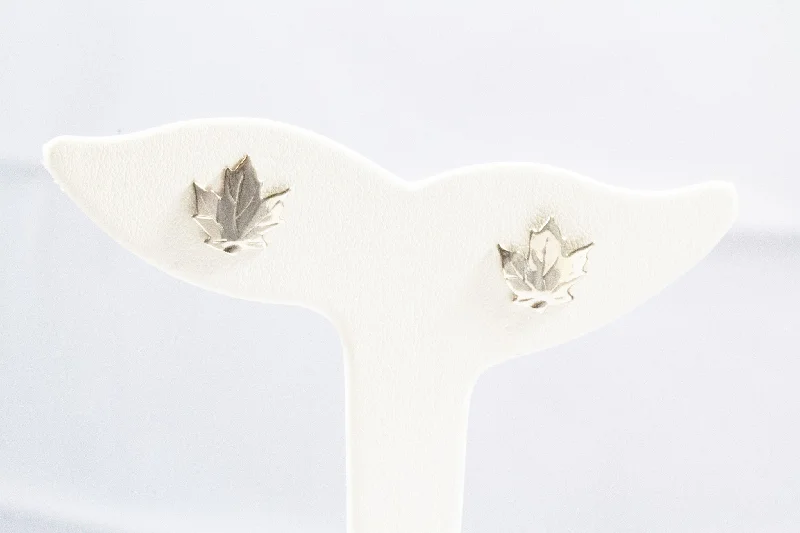 Best Jewelry Sale Prices – Limited-Time Offer Maple Leaf Post Earrings