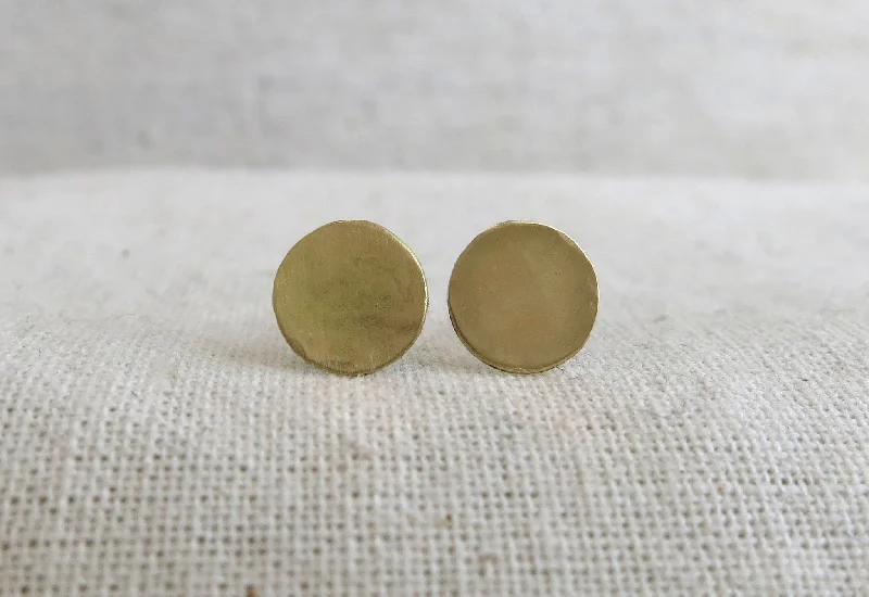 Buy More, Save More On Stunning Jewelry Designs Medium Disk Shape Studs