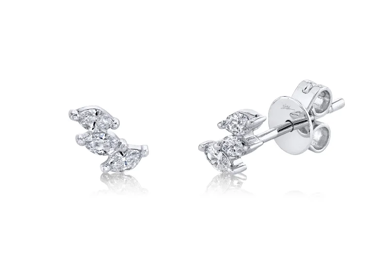 Limited-Time Offer On Elegant Jewelry Pieces Shy Creation Mini Marquise Diamond Climber Earring