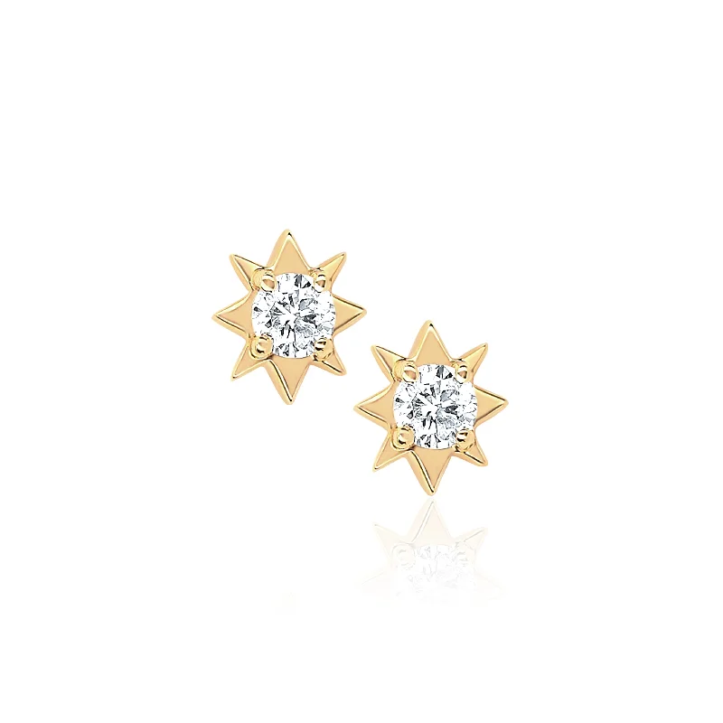 Unmissable Discounts On Timeless Jewelry Pieces Mini North Star Diamond Studs