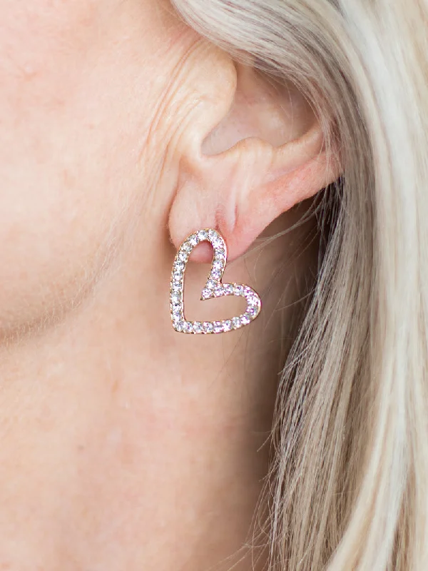 Personalized Jewelry Sale – Meaningful Gifts At Great Prices Open My Heart Crystal Earrings