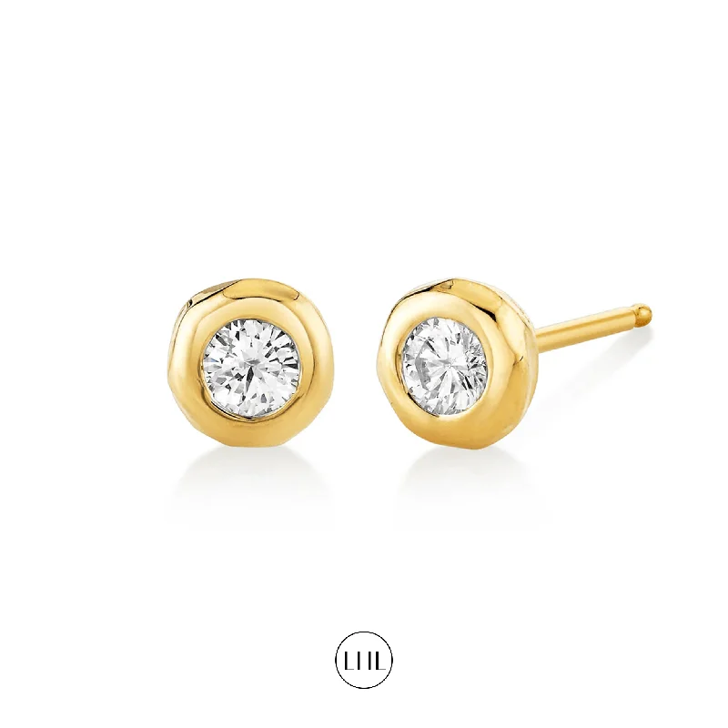 Luxury Meets Affordability – Jewelry Sale Now Live River Round Diamond Stud