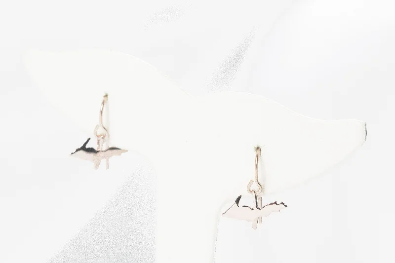 Affordable Elegance – Special Jewelry Sale Now Live Rose Gold Upper Peninsula Dangle Earrings