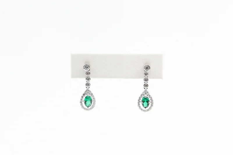 Luxury Jewelry Now At Special Promotional Rates Sterling Silver Lafonn Green Lassaire Earring