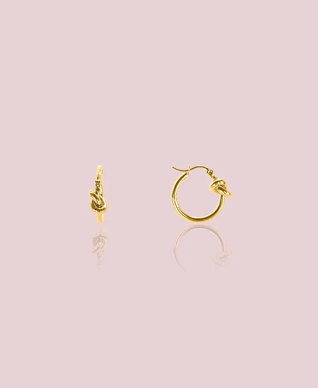 Elegant Jewelry, Affordable Luxury – Shop Now THE KNOT HOOPS