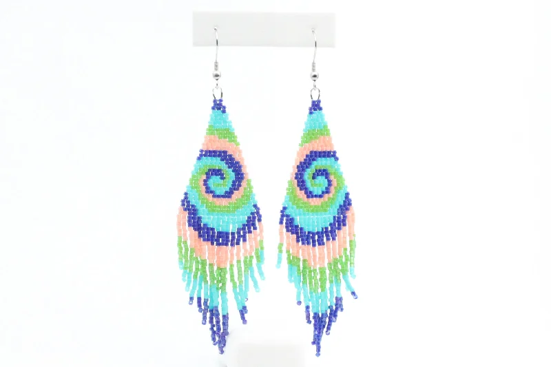 Breathtaking Jewelry At Limited-Time Savings Tie Dye Beaded Earrings