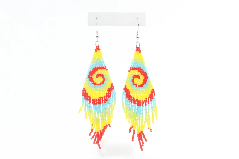 Stunning Jewelry Pieces At The Lowest Prices Ever Tie Dye Beaded Earrings