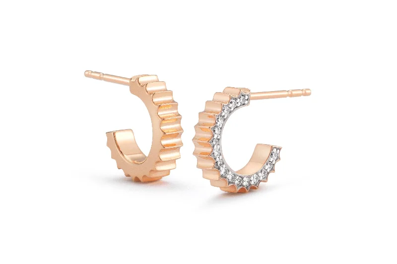 The Perfect Jewelry Piece At The Perfect Price Walters Faith 'CLIVE' Fluted Huggie Earrings