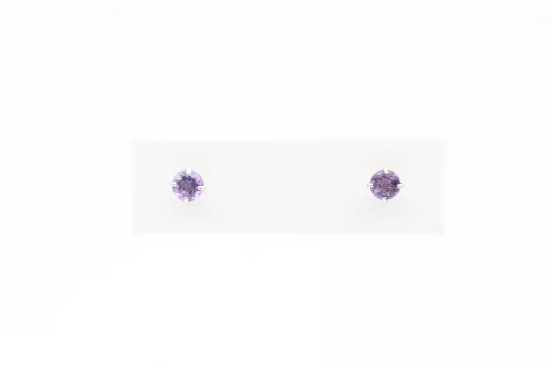 Seasonal Jewelry Deals – Elevate Your Style White Gold Amethyst Earrings