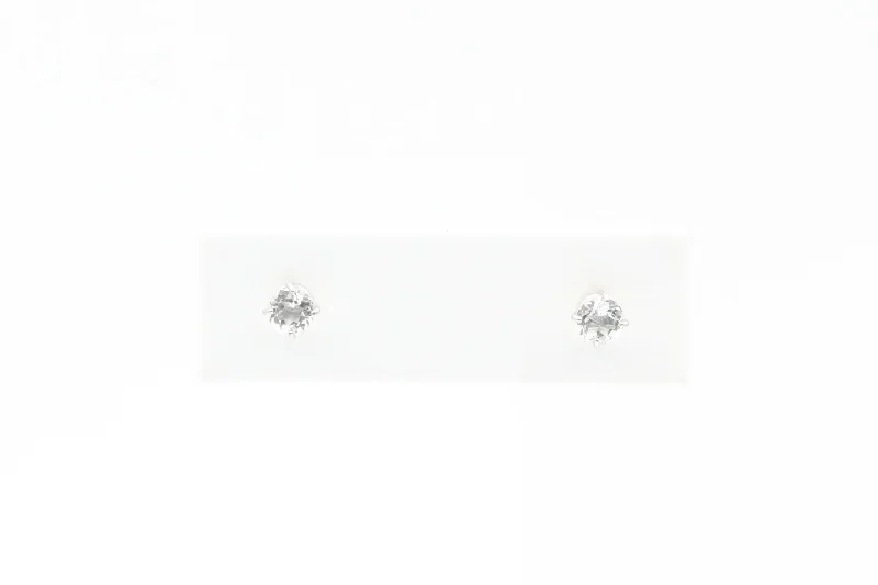 Exclusive Jewelry Sale – Sparkle For Less White Gold White Topaz Earrings