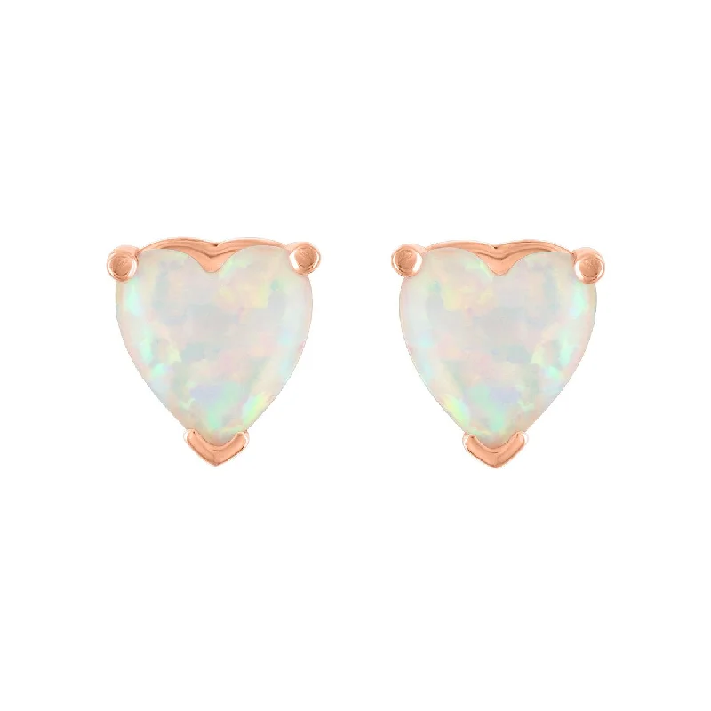 Seasonal Jewelry Deals – Elevate Your Style Zoey Opal Heart Studs