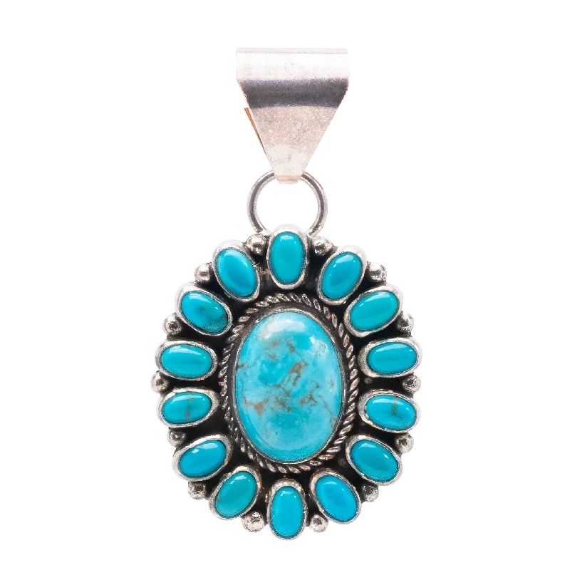 Nevada Turquoise Pendant | Erma Arviso