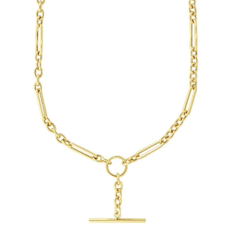 14K Toggle Necklace