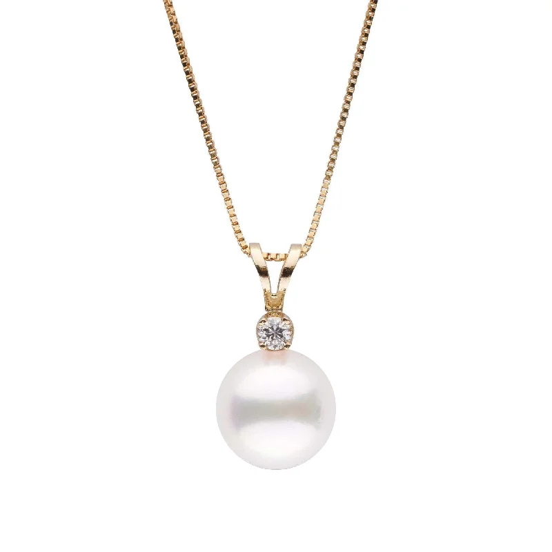 Flash Sale On Stunning Jewelry – Don't Miss Out 8.0-8.5 mm Akoya Pearl and Diamond Harmony Collection Pendant