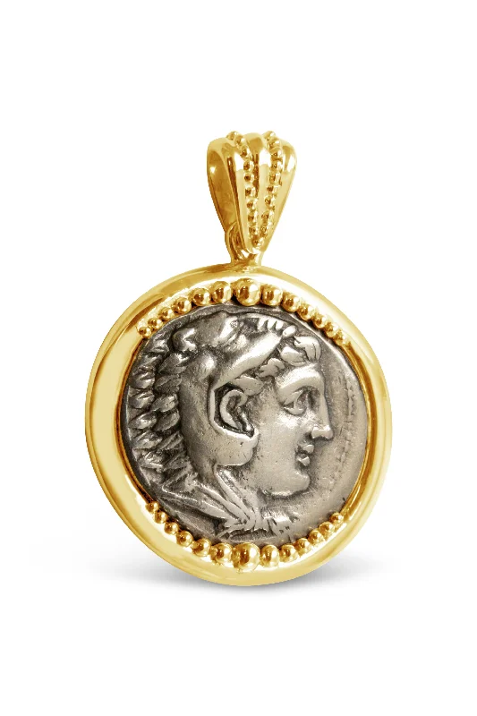 Limited-Time Jewelry Discounts – Shine Without The Splurge Aincient Alexander Head Coin Pendant