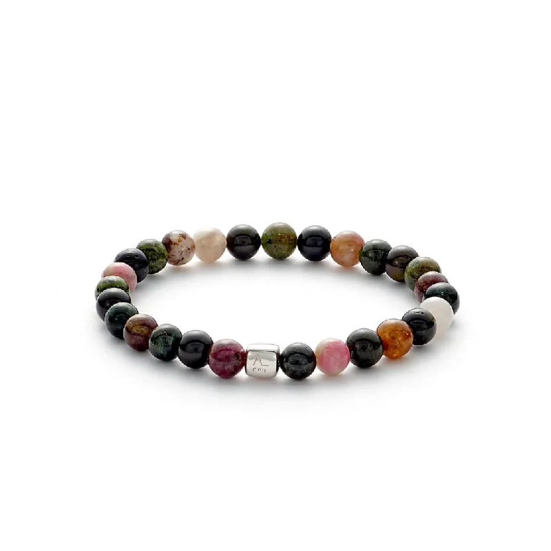 High-End Jewelry, Now More Affordable Than Ever ColorUp (6mm) Silver Bracelet w. Tourmaline