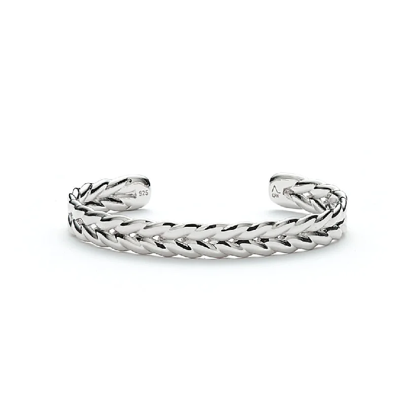 Hope Tire Silver Bracelet