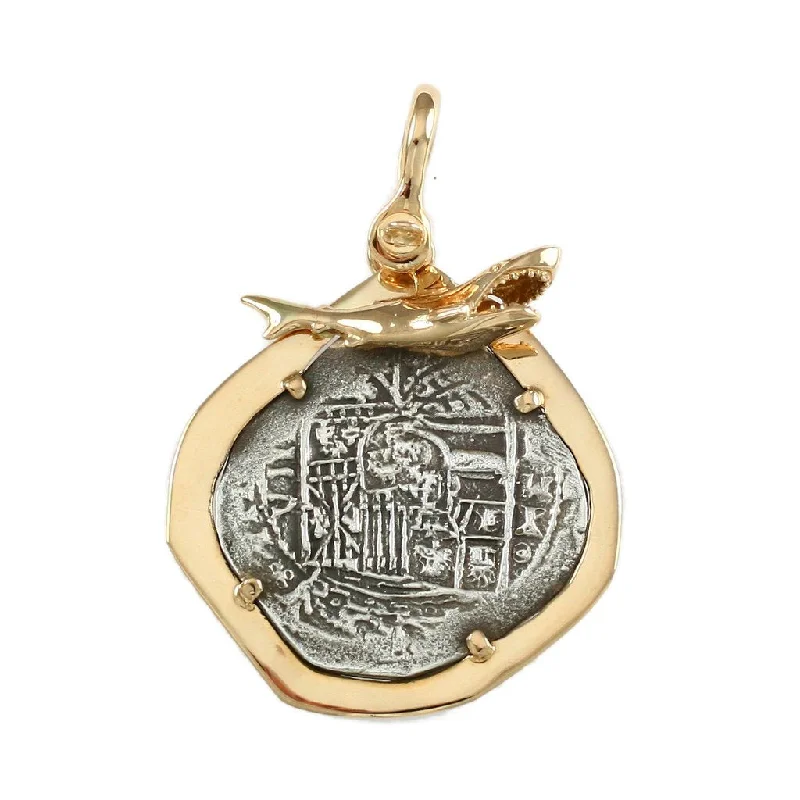 Pendant with 1 5/8" Replica Atocha Coin