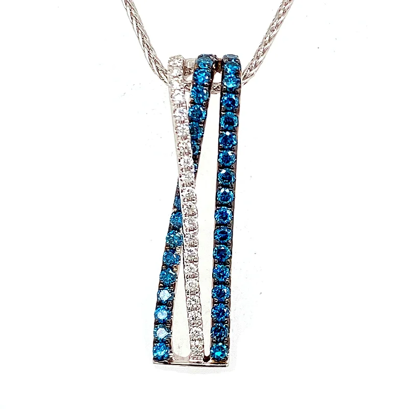 Blue Diamond Pendant