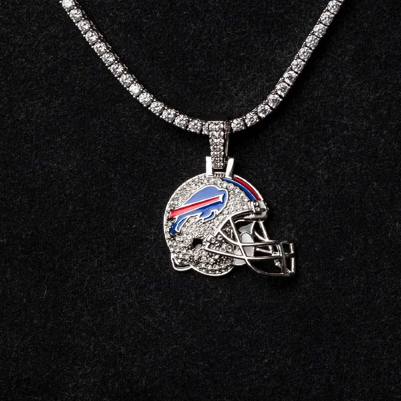 Buffalo Bills Official NFL Helmet Pendant