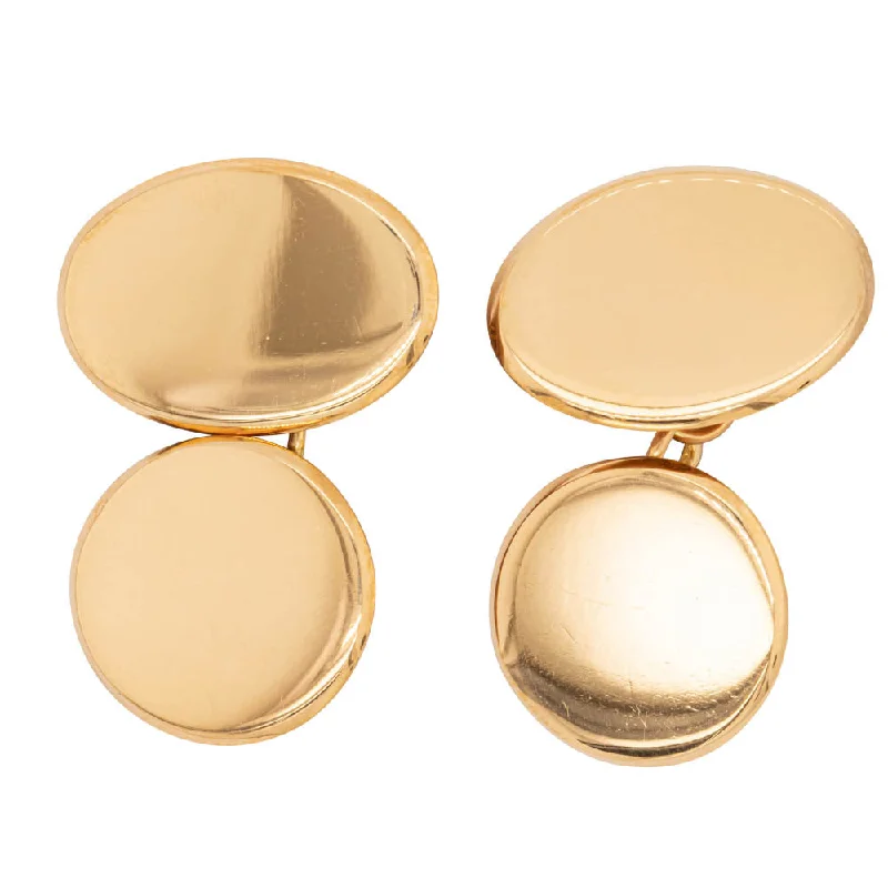 Deja Vu 22ct Yellow Gold Cufflinks