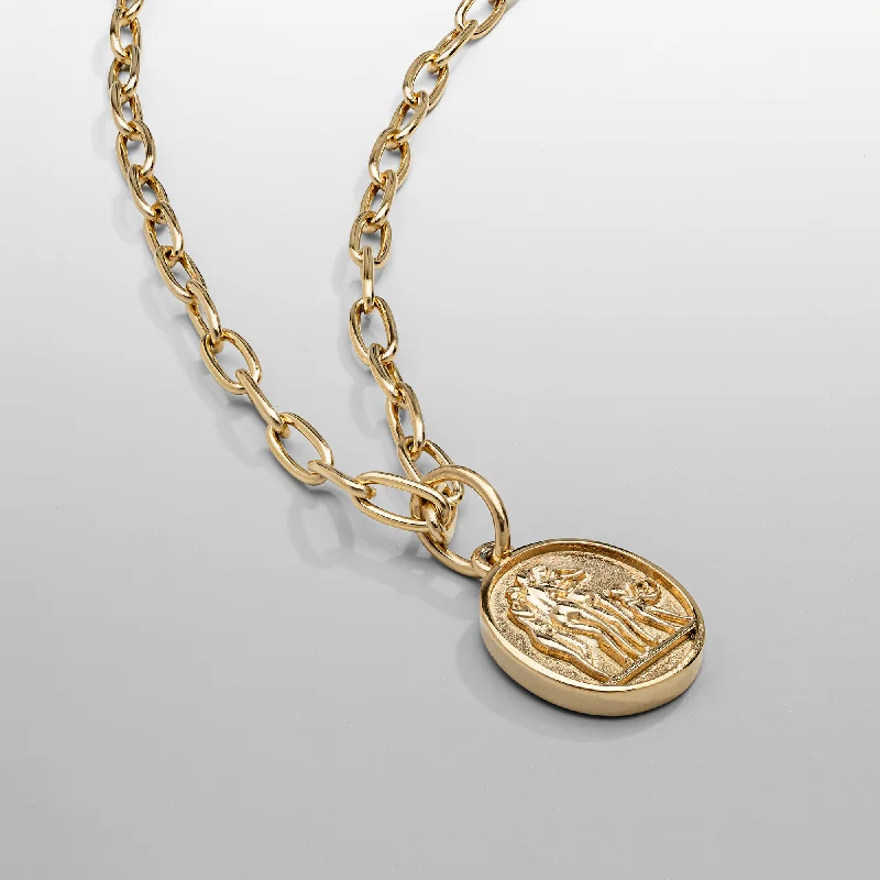 Discounted Jewelry For A Glamorous Look Eros Pendant (Gold)