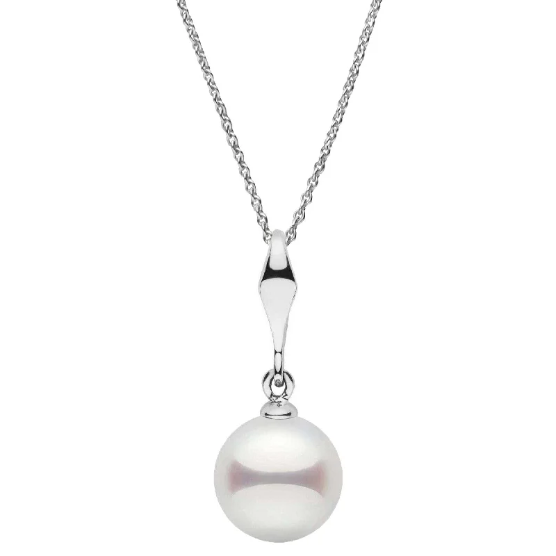 Unmissable Jewelry Clearance – Final Reductions Essential Collection 8.5-9.0 mm White Freshadama Pearl Adjustable Chain Pendant