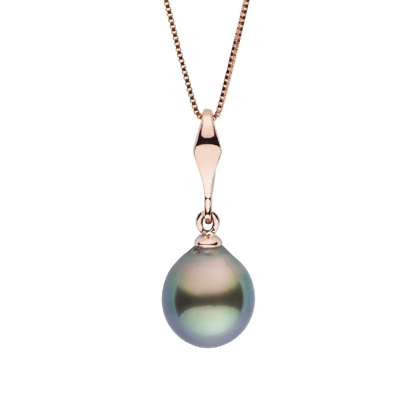 Get Ready To Sparkle – Special Jewelry Discounts Essential Collection 9.0-10.0 mm Tahitian Drop Pearl Pendant